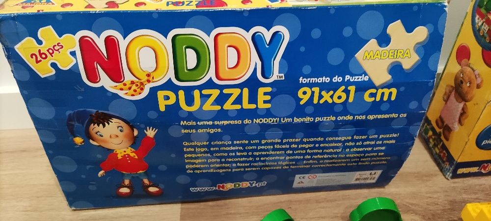 conjunto estacão comboios lego NODDY + 2 puzzles