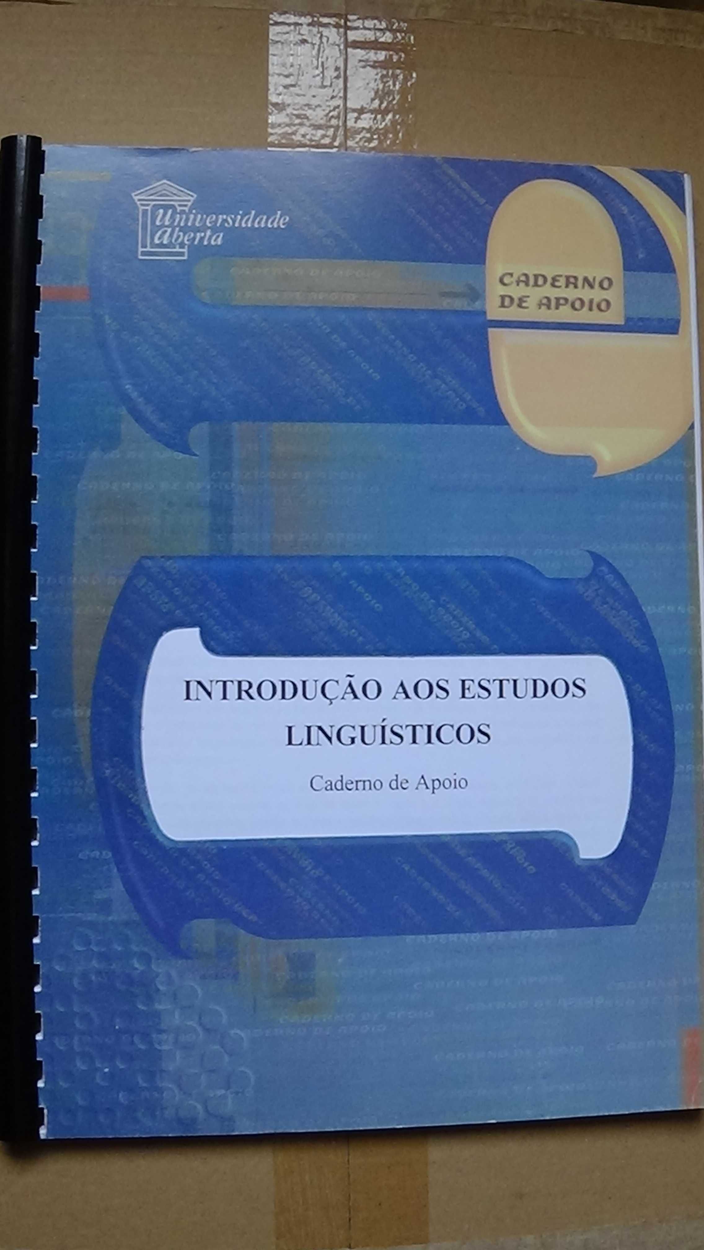 Introdução aos estudos linguísticos - Caderno de apoio