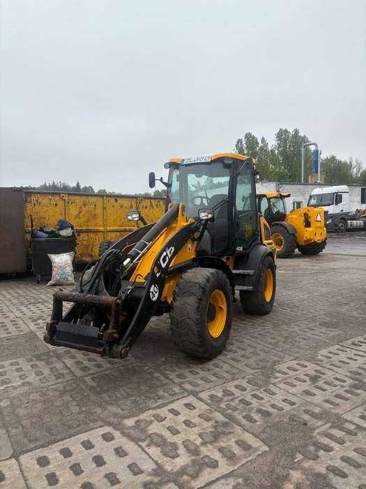 Ładowarka kołowa JCB 409 AGRI 2014r. WIDŁY + ŁYŻKA KROKODYL
