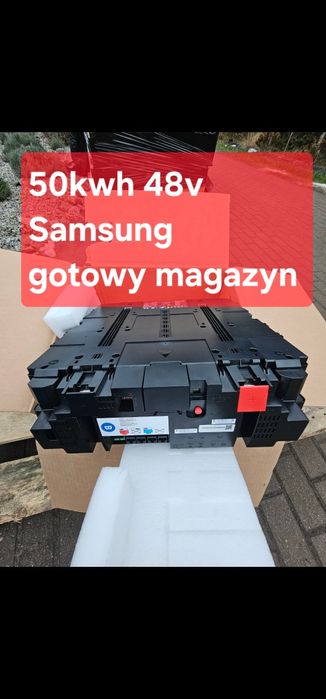 Samsung 48v 50kwh sdi gotowy magazyn  14s energii bank ELPM482