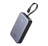 Ugreen Powerbank PB505 USB + USB-C Wbudowany Kabel USB-C 20W