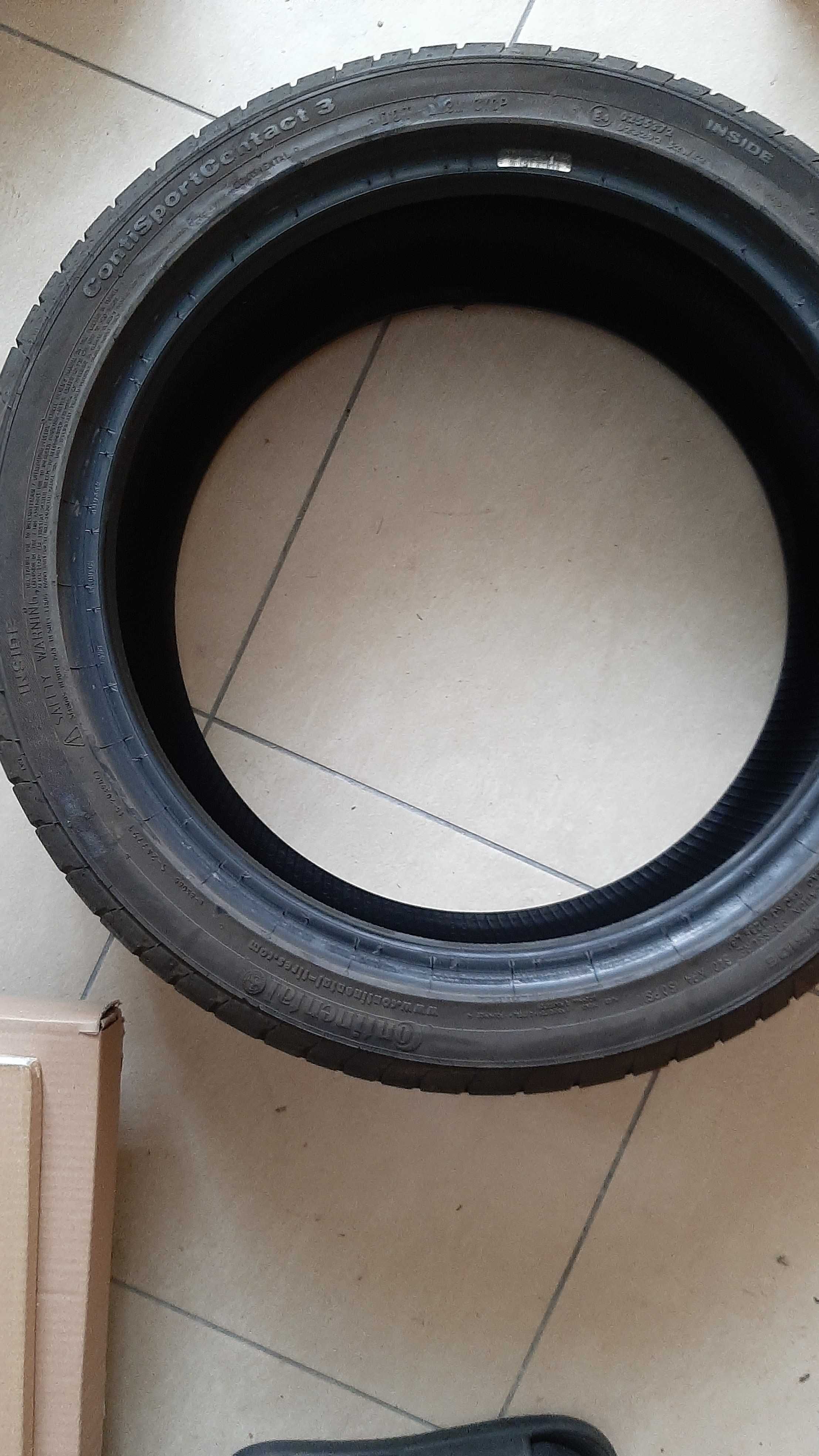 7,5mm 4opony 205/45/r17 letnie CONTINENTAL