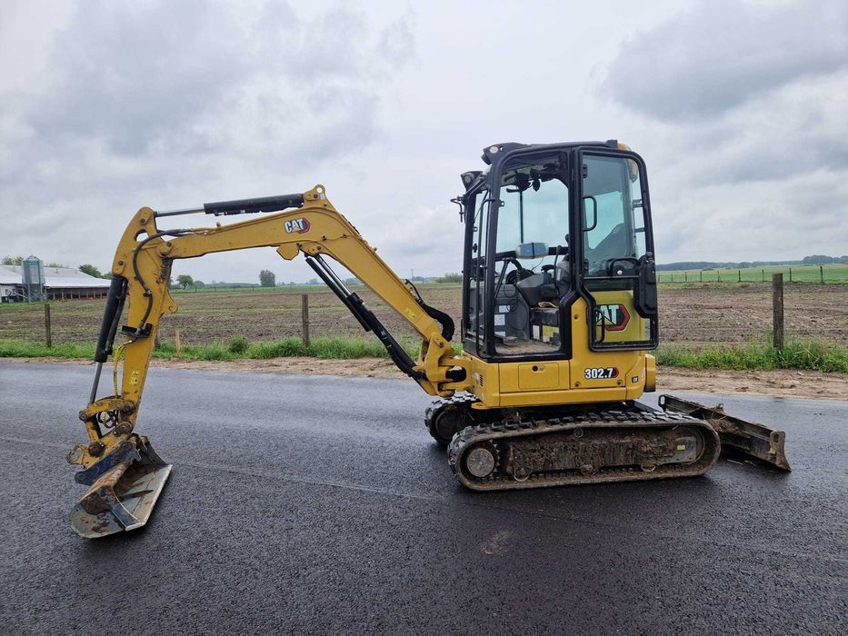 CAT 302.7 minikoparka szybkozłącze