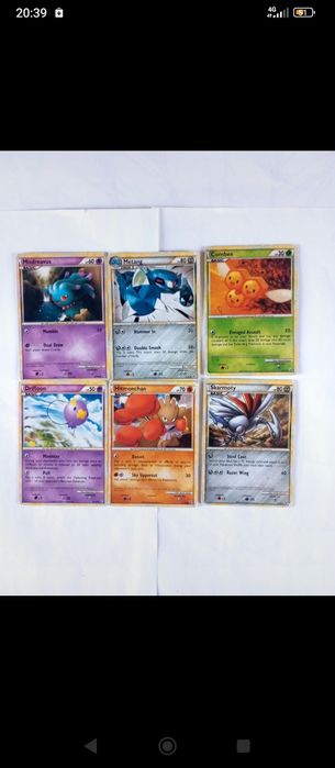 12 Cartas Pokémon