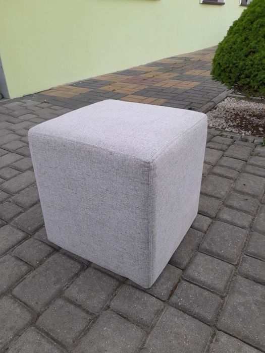 Pufa do siedzenia szara