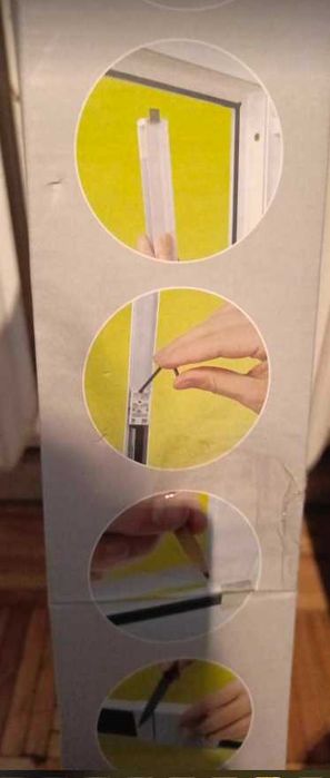 Moskitiera plisowana 130 - 160 cm