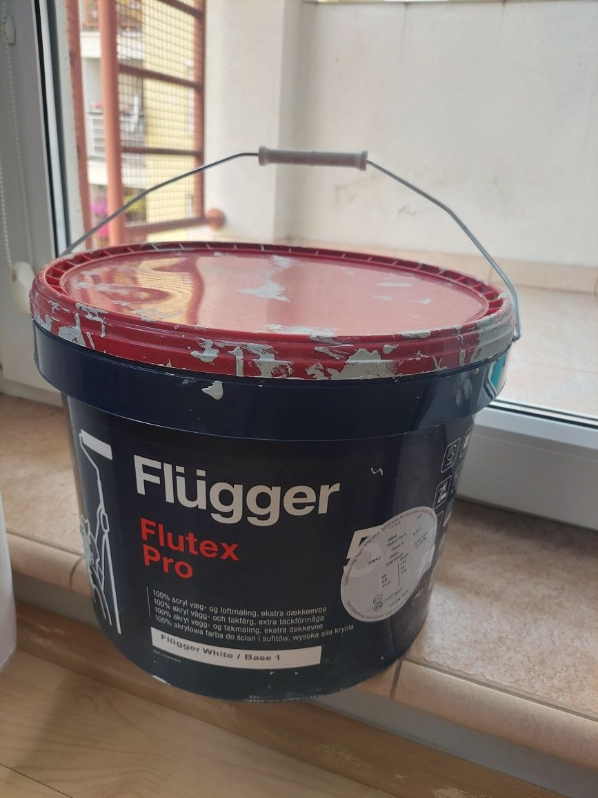 Flugger farba Flutex Pro + kolor lekko miętowy, 3 L
