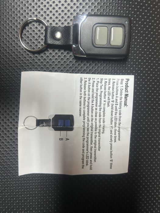 Comando garagem/portão remoto 2 botões