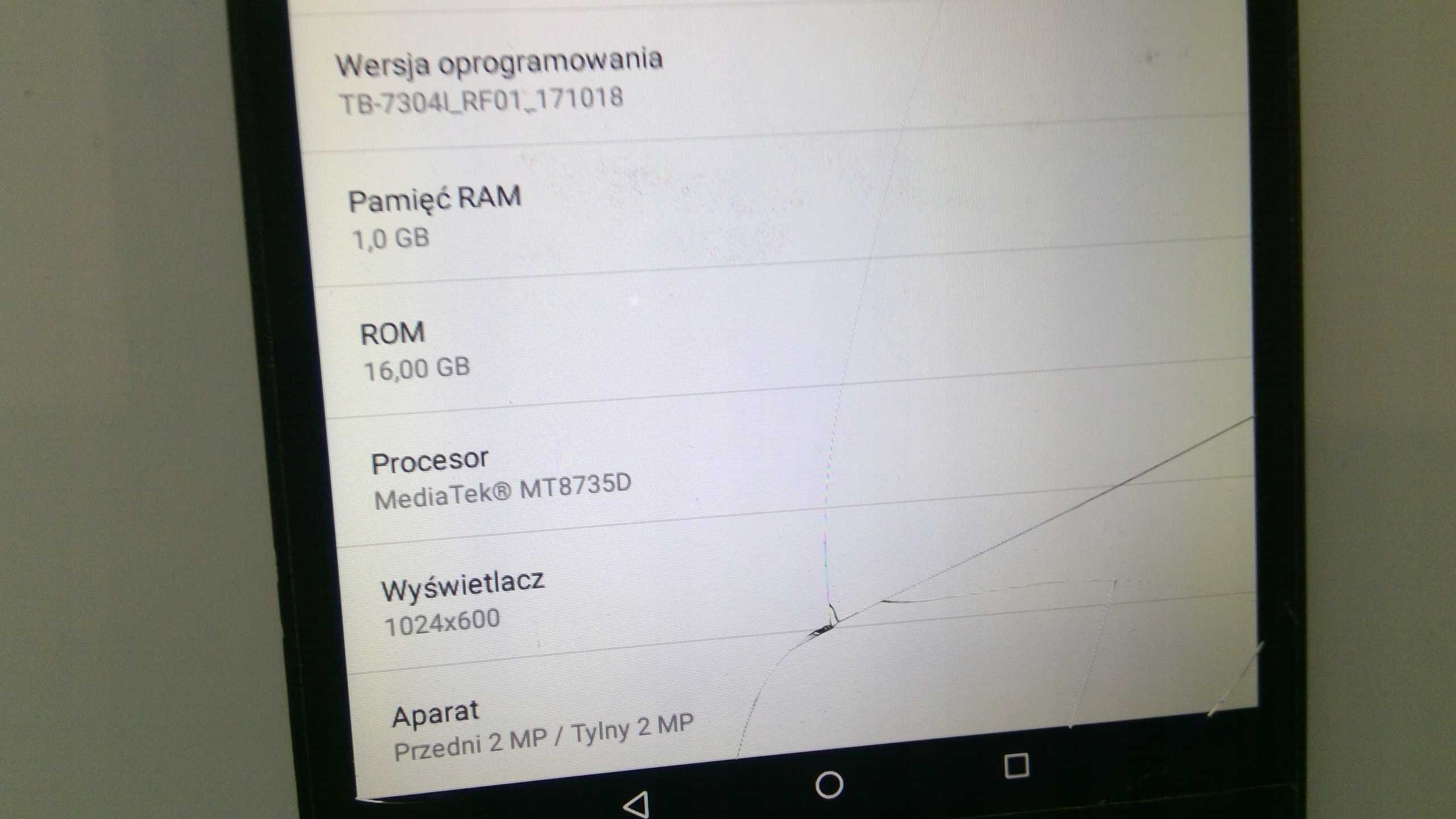 Tablet Lenovo TB-7304L L71