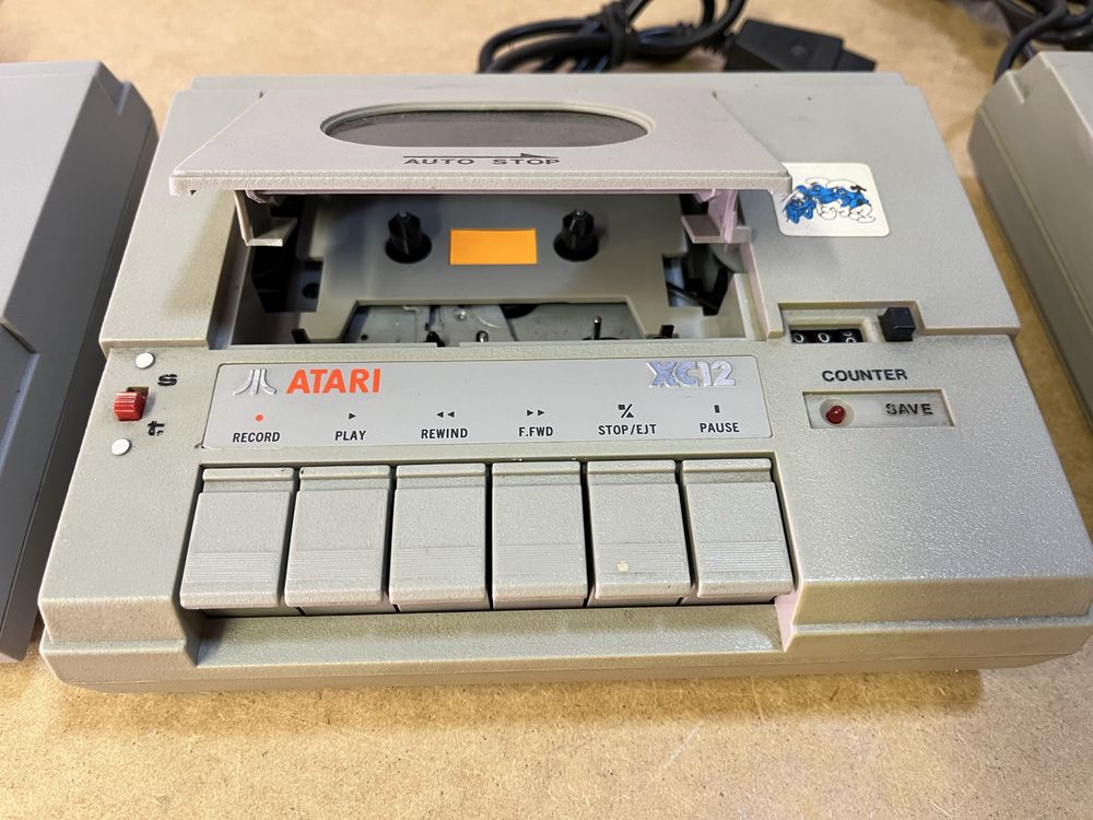Atari XC12 XCA12 CA12 magnetofony 3 szt do 65xe 130xe