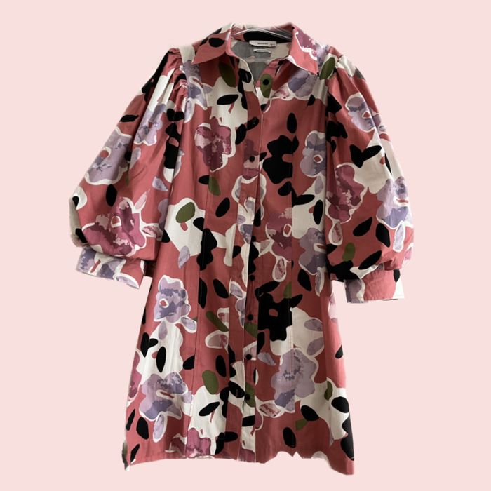 рожева сукня-сорочка “reserved” розмір 36/S