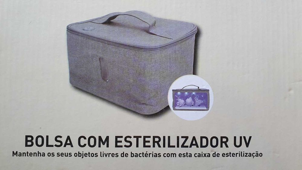 Bolsa com esterilizador UV (ultra violeta)
