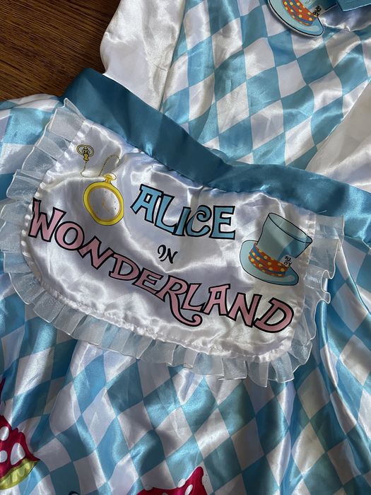 Костюм карнавал сукня платье Аліса в краіні див Алиса в стране чудес