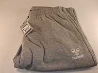 A188 Spodnie Dresowe Hummel Hmlmover Cotton Pants Szare Rozmiar L