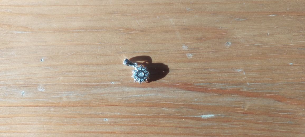 Wisiorek Kuololit Moissanite srebro S 925