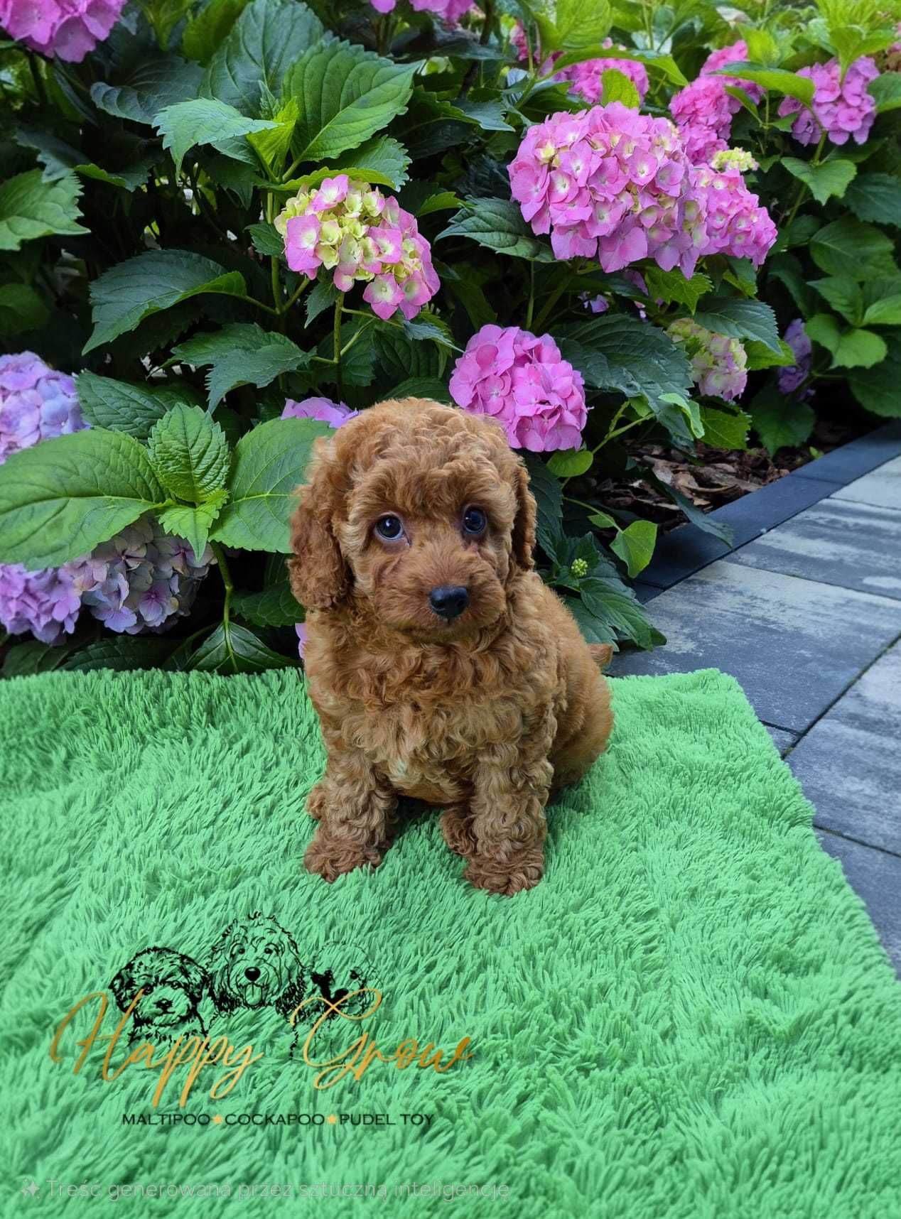 Cockapoo F1B suczka Red gotowa do odbioru