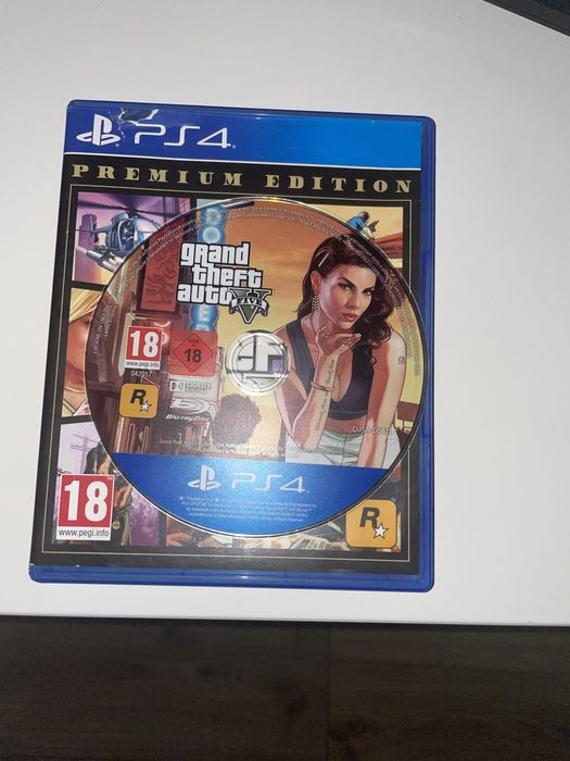 GTA V na ps4 z premium edition.