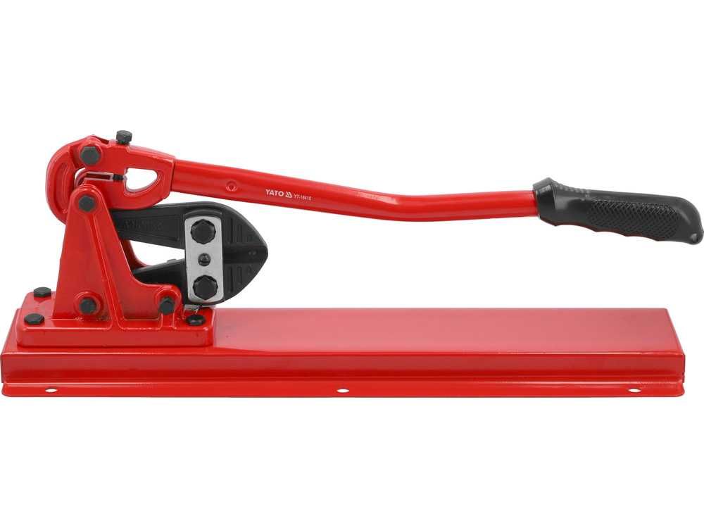 Mocne NOŻYCE do cięcia  DRUTU 600MM z podstawą YATO