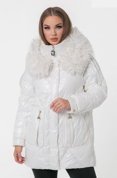 Пуховик Mishele білий 52р