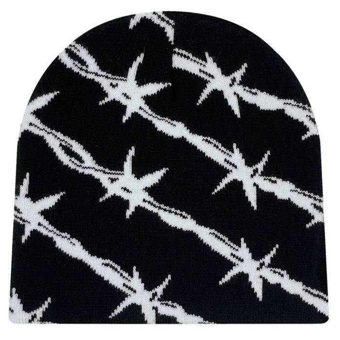 Шапка з принтом дрота
