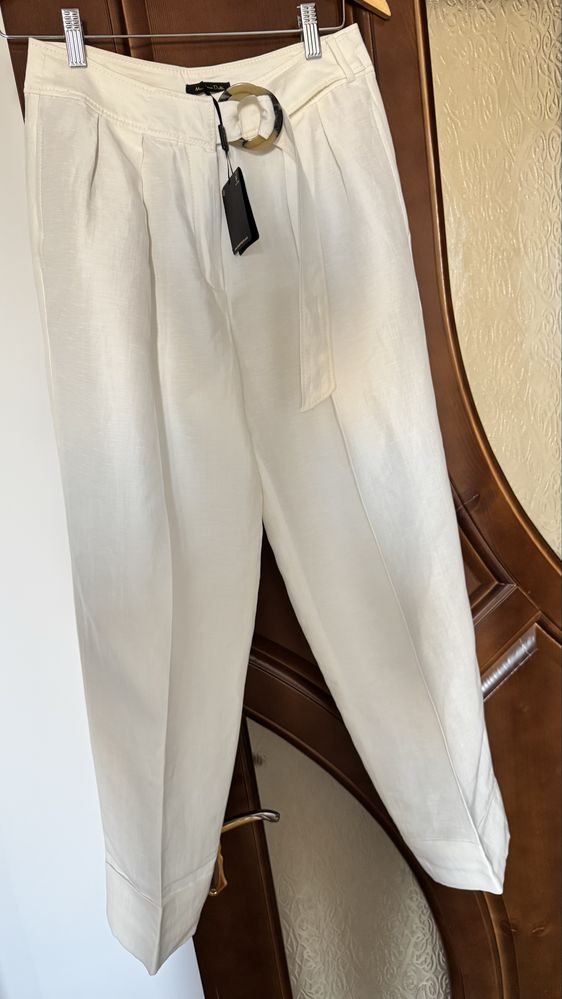 Льняні штани Massimo Dutti 36 розмір