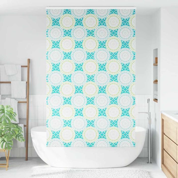 Roleta prysznicowa z kasetą 130x240 cm Szerokość tkaniny 126 cm