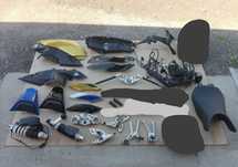 BMW R1200RS R1250RS Owiewka Siedzenie Półka Set Sterownik Kierownica