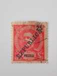 Selos Raros Correios 25 Reis D Carlos l 1911