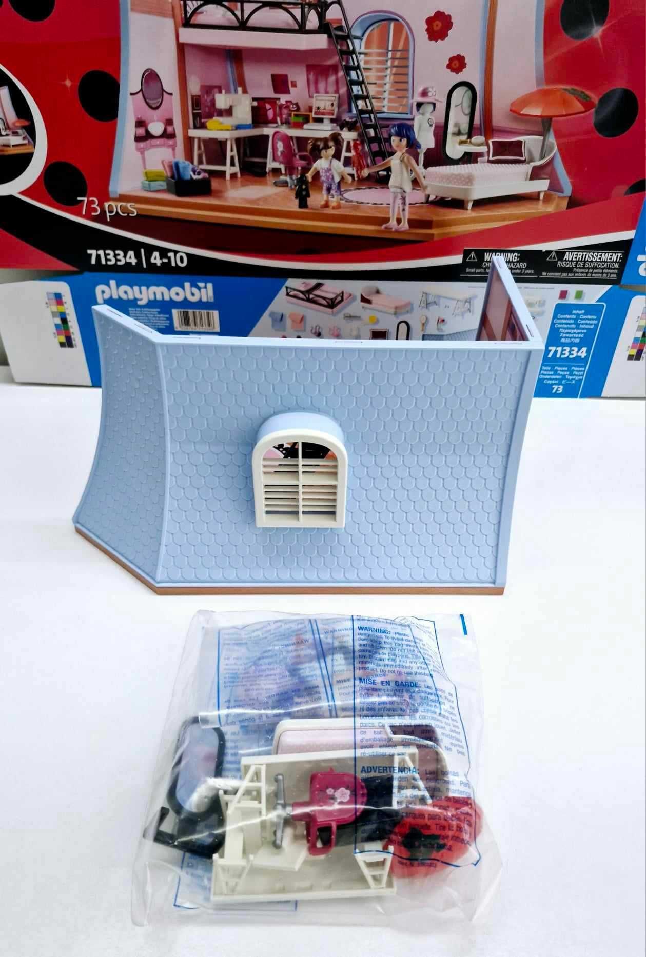 Playmobil 71334 Miraculous Poddasze Marinette.