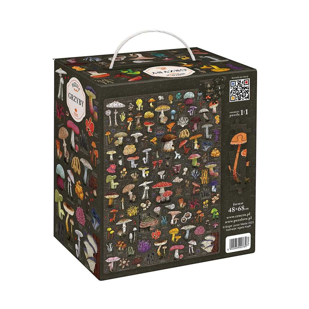 CZUCZU PUZZLOVE Grzyby 1000 elementów CZU CZU
