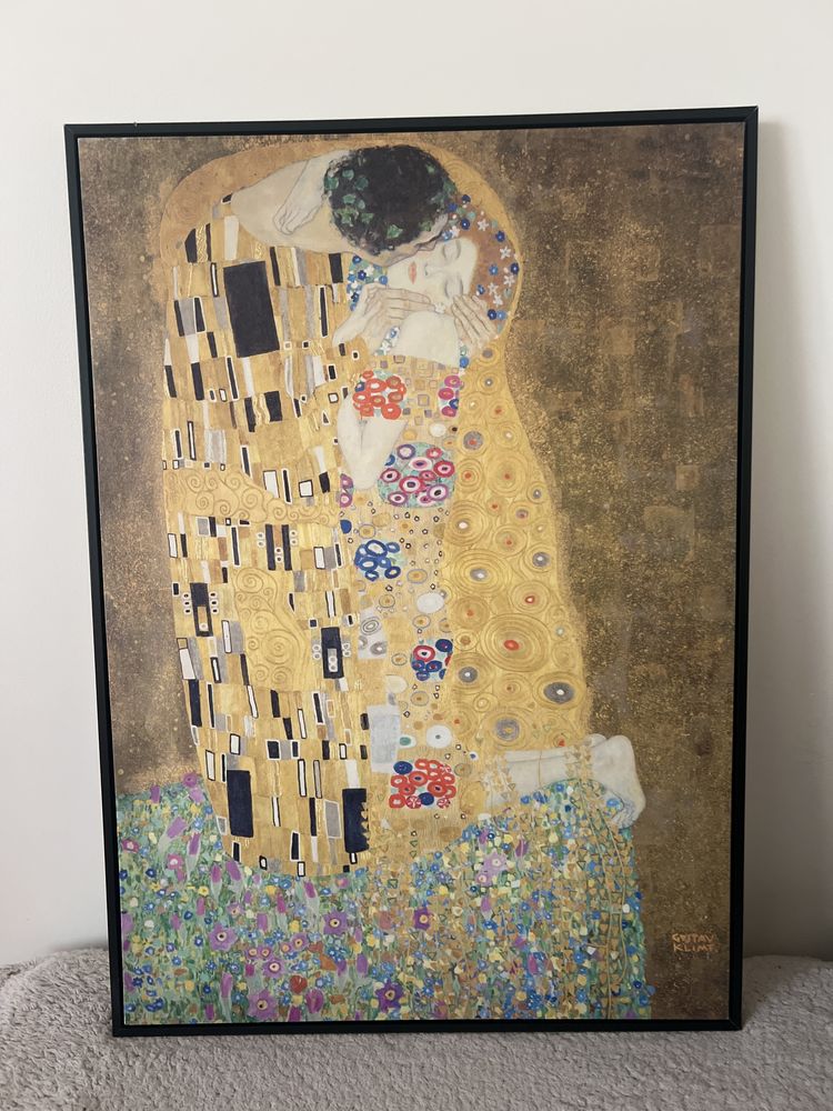 Obraz Klimt Pocałunek 70x50