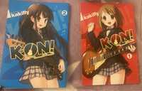 Manga K-ON! tomy 1 i 2
