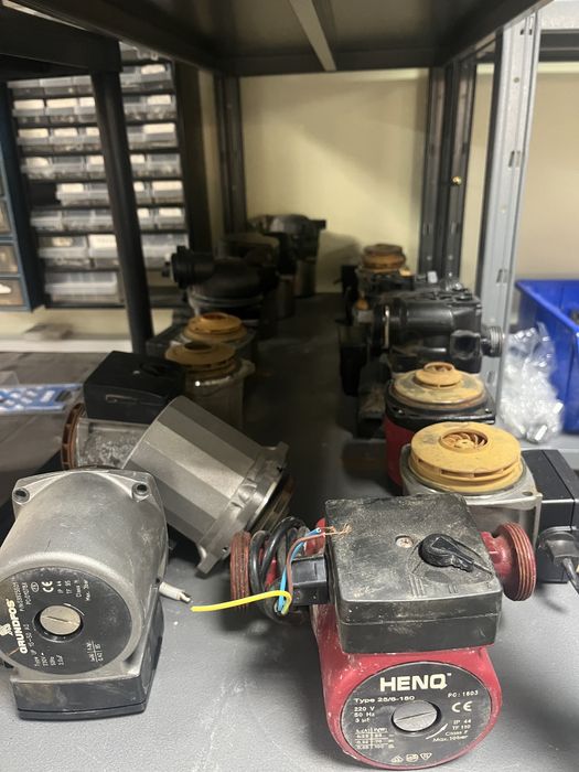 Bombas Circuladoras para Caldeira – Testadas e em Funcionamento