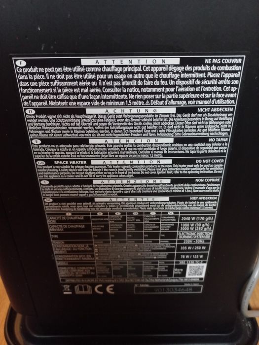 Piec elektryczny naftowy