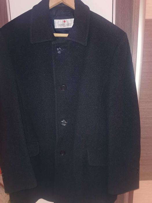 Plaszcz męski sunset siut wełna i kaszmir super stan