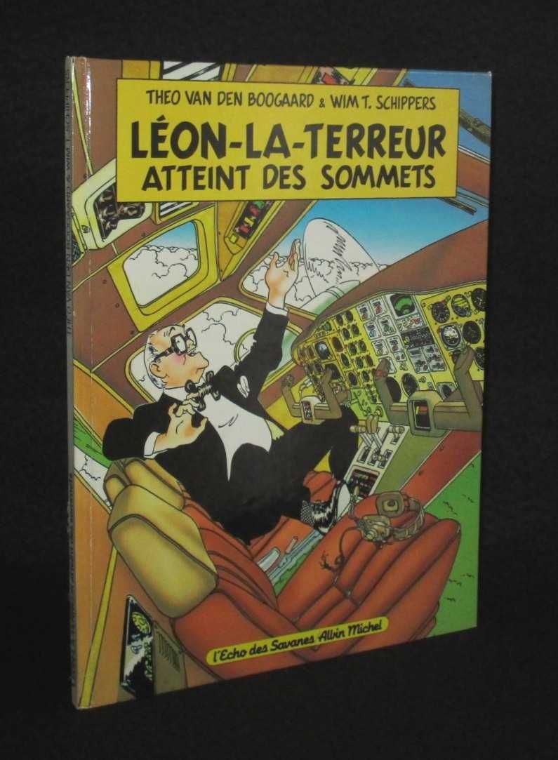 Livro BD Léon-La-Terreur atteint des sommets