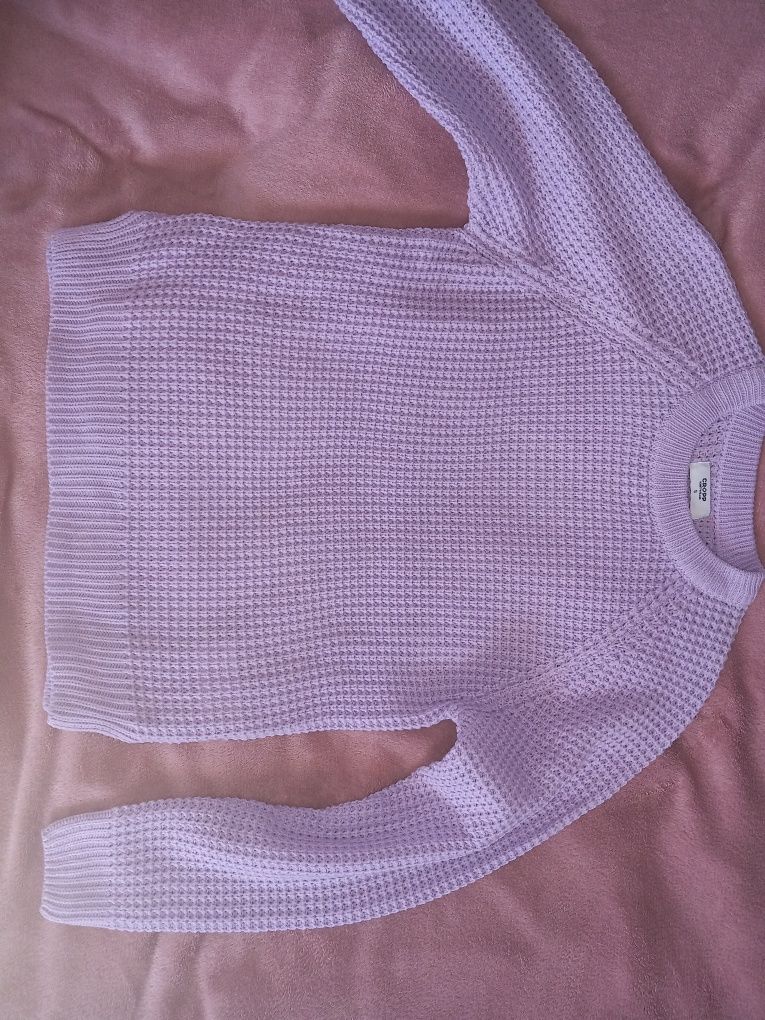 Fioletowy sweter