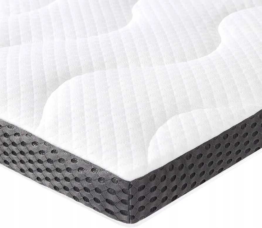 Materac Pianka Zelowa Pokrowiec 140 x 190 x 7 Amazon basics Nr062