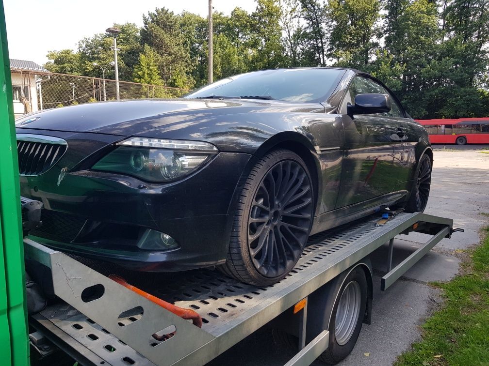BMW 6 Lift e63 e64 Cabrio 635d m57 306D5 Cała na części biturbo 21 cal