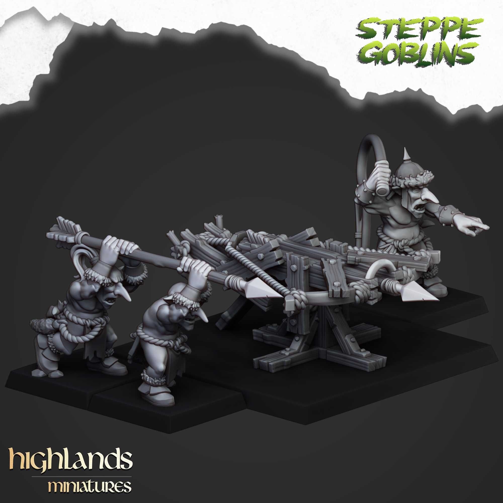 Steppe Goblin Big Crossbow - ToW AoS WFB - Highlands x1 komplet