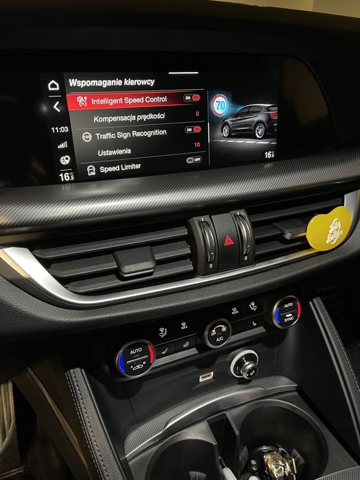 Alfa Romeo Giulia Stelvio, konwersja modyfikacje, dodawanie radarów