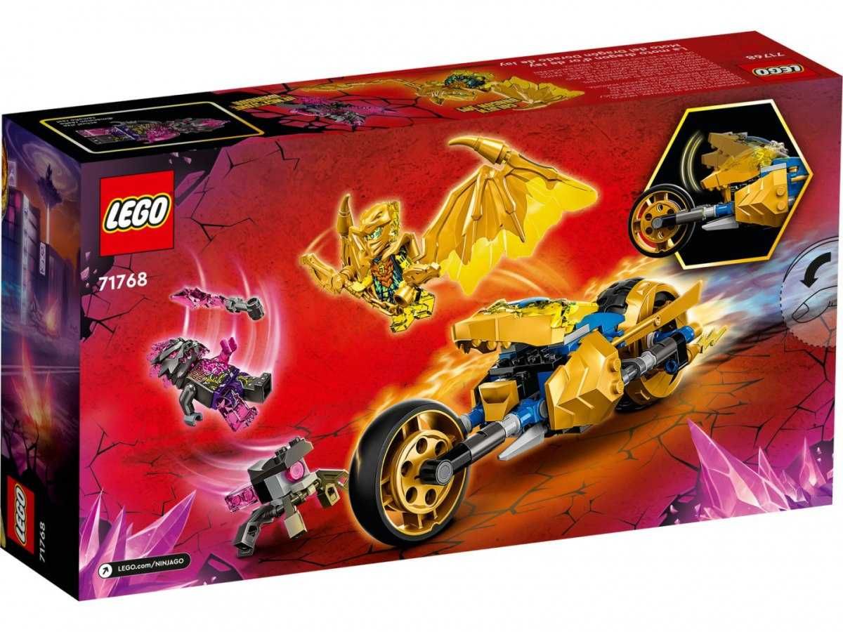 LEGO 71768 Ninjago Złoty smoczy motocykl Jaya