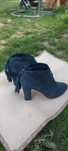 Botki clarks niebieskie