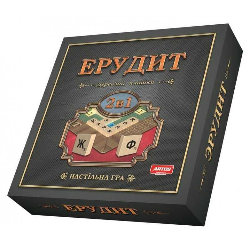 Настольная игра Эрудит 2 в 1, Artos. Ерудит Артос