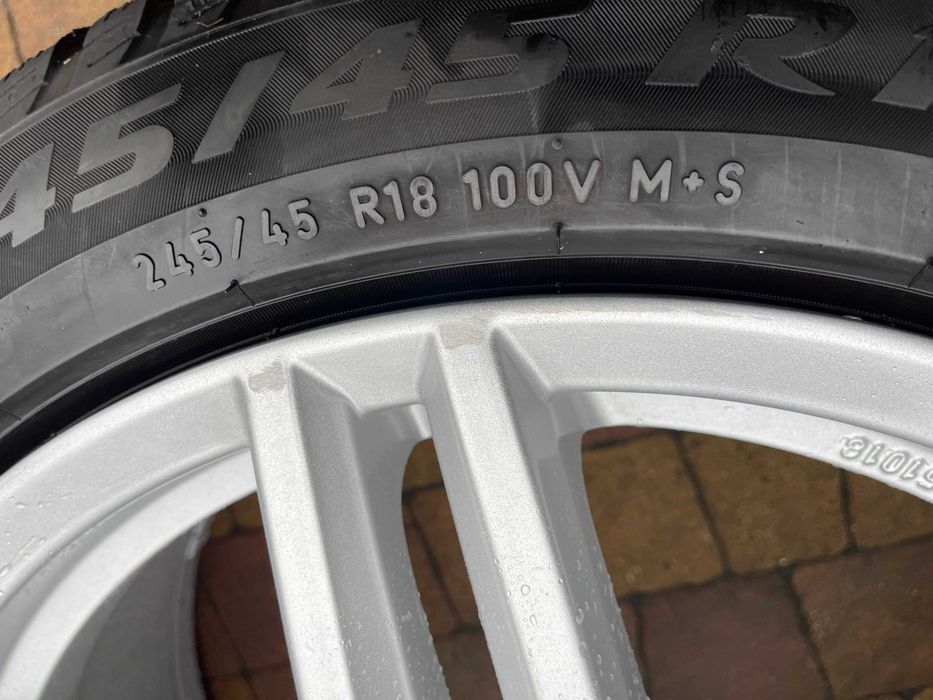 3705. Alufelgi 18" Mercedes C CL W238 8 / 9J 5x112 ET52.5 / 43