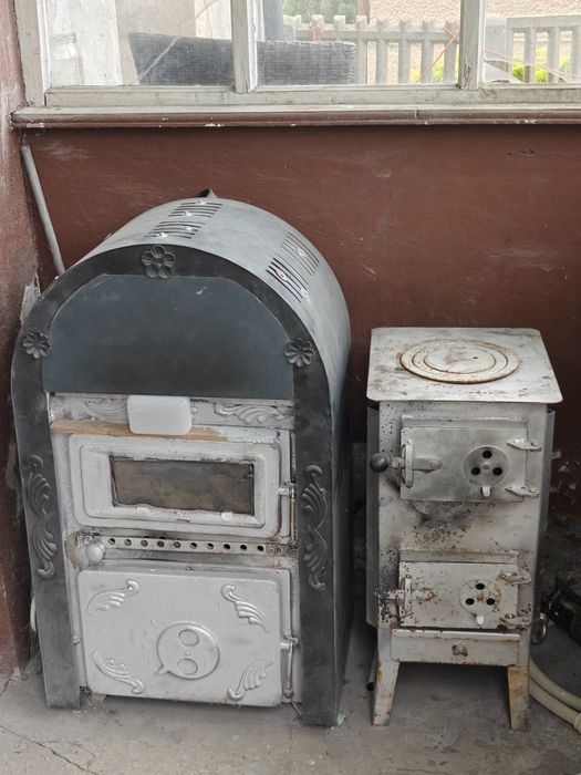 Kominek żeliwny z nadmuchem