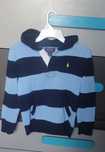 Sweter z kapturem POLO rozmiar 128