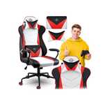NOWY Fotel Gamingowy Obrotowy DLA Gracza Ergonomiczny Wygodny HIT