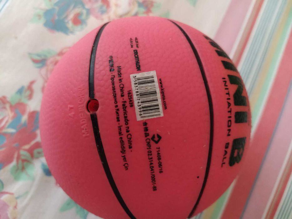 5 Mini Bolas de Basquetebol ou Futebol Kipsta Mini B