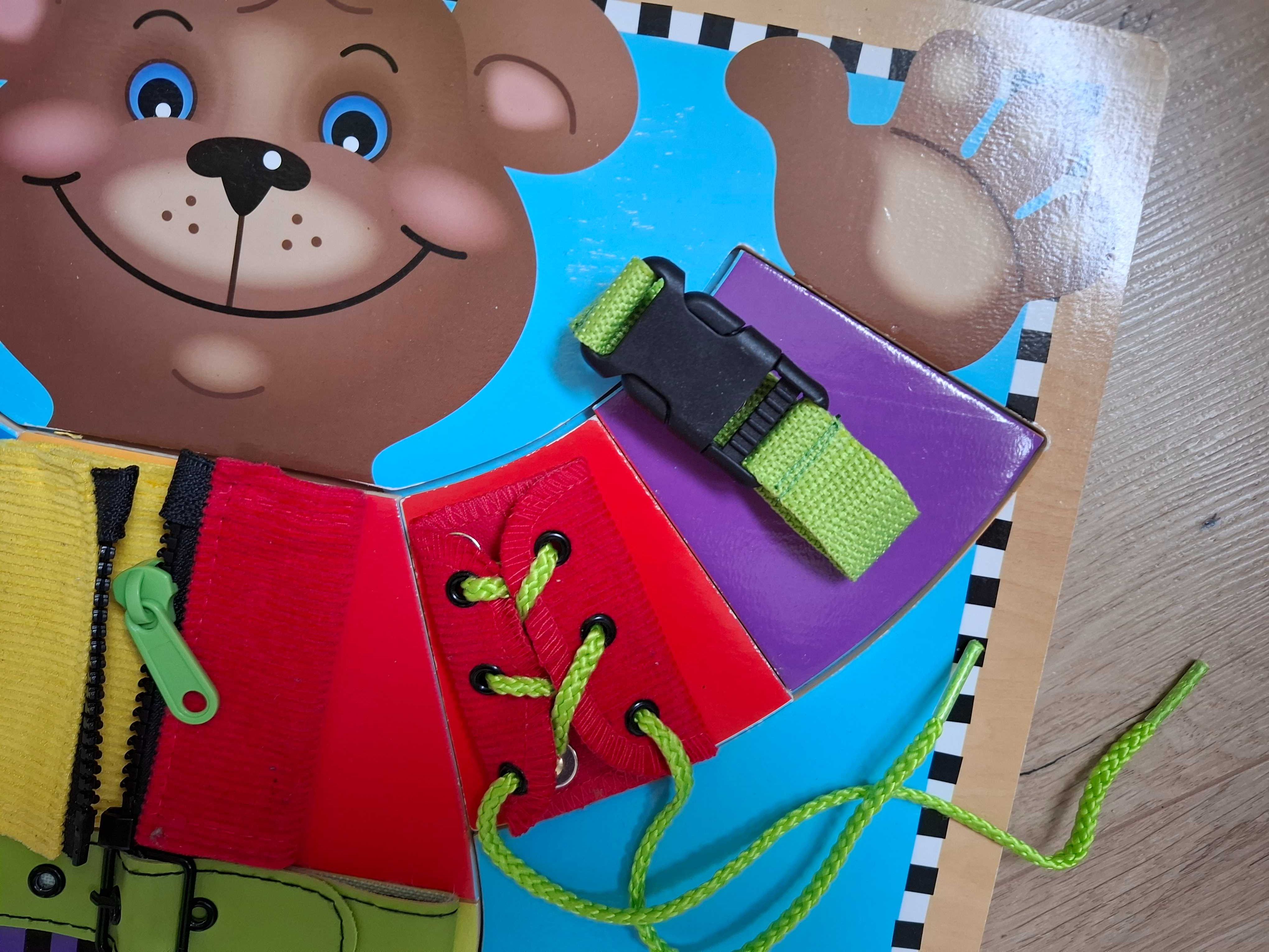 Tablica manipulacyjna Melissa &Doug Janod zabawka Montesori 2+